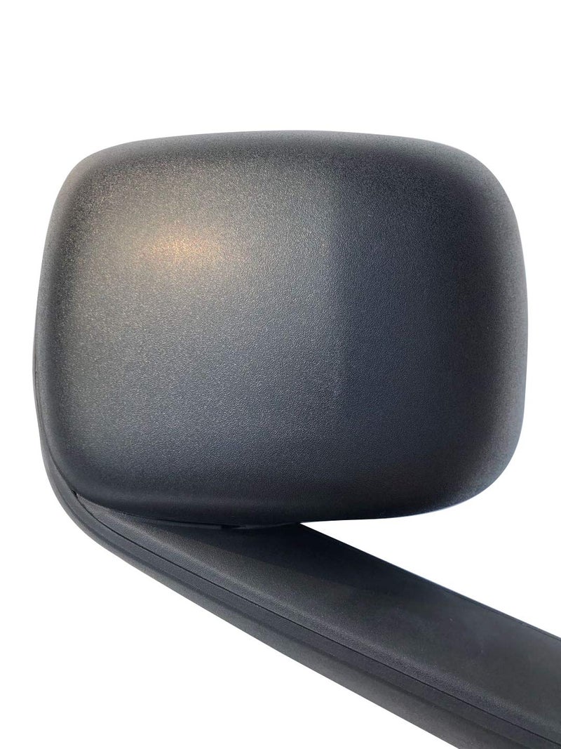 LONGLING Replacement Chrome Hood Mirror Fit Freightliner Cascadia 2018-onward (Black Passenger (RH) Side) - Image 3